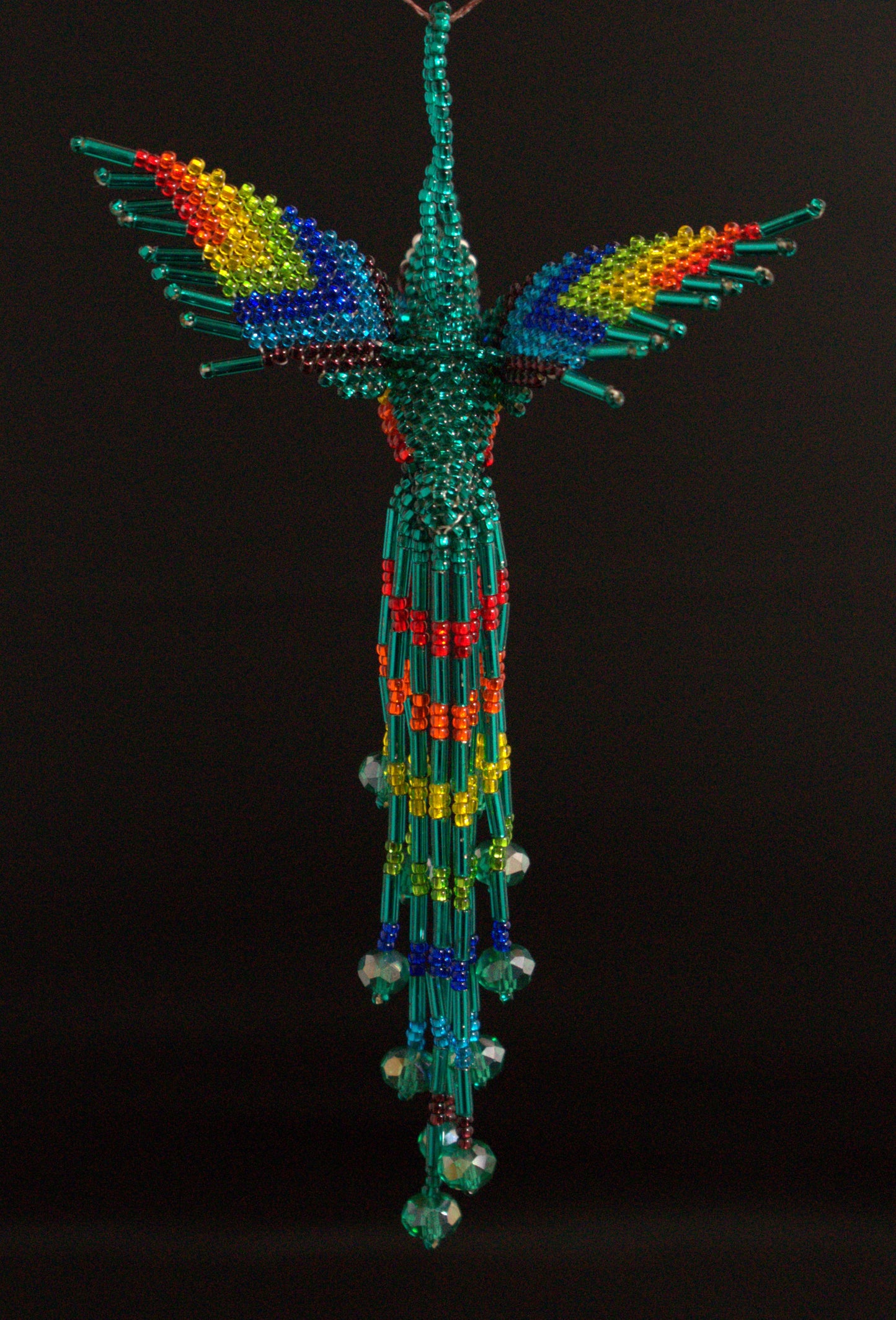Beaded Hummingbird 5 1/2 " long