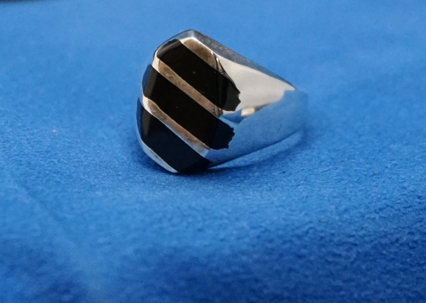 Onyx Inlay Ring