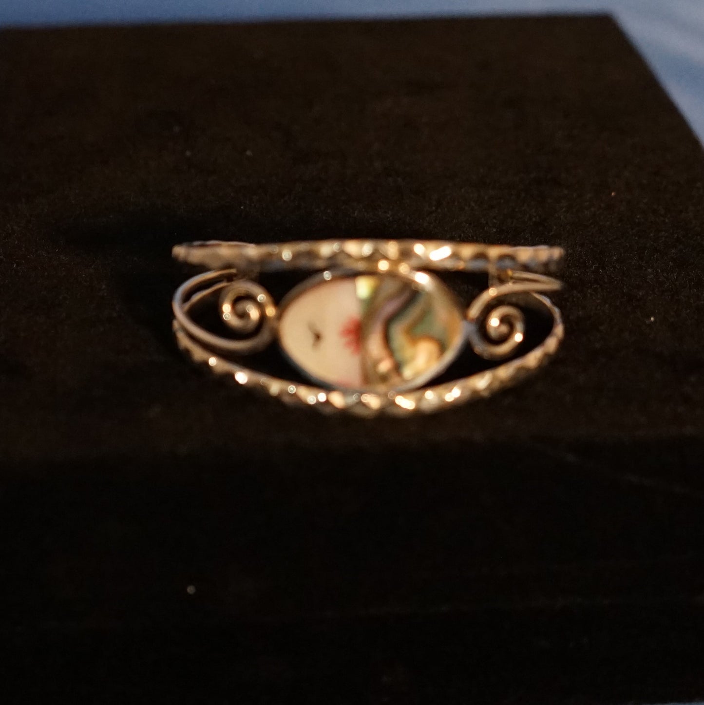 Sterling Silver Abalone Bracelet