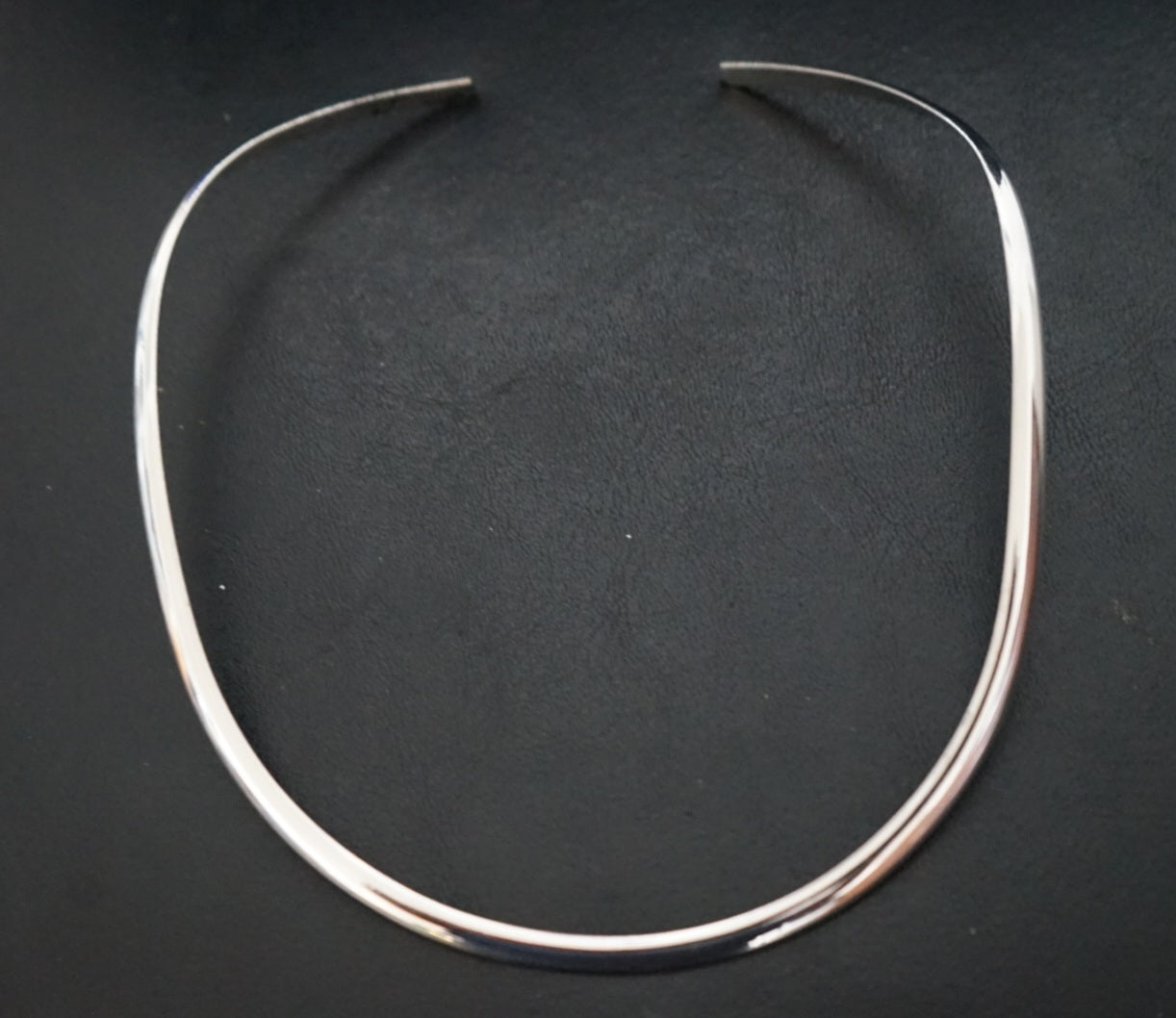 Sterling Silver Collar Choker Necklace