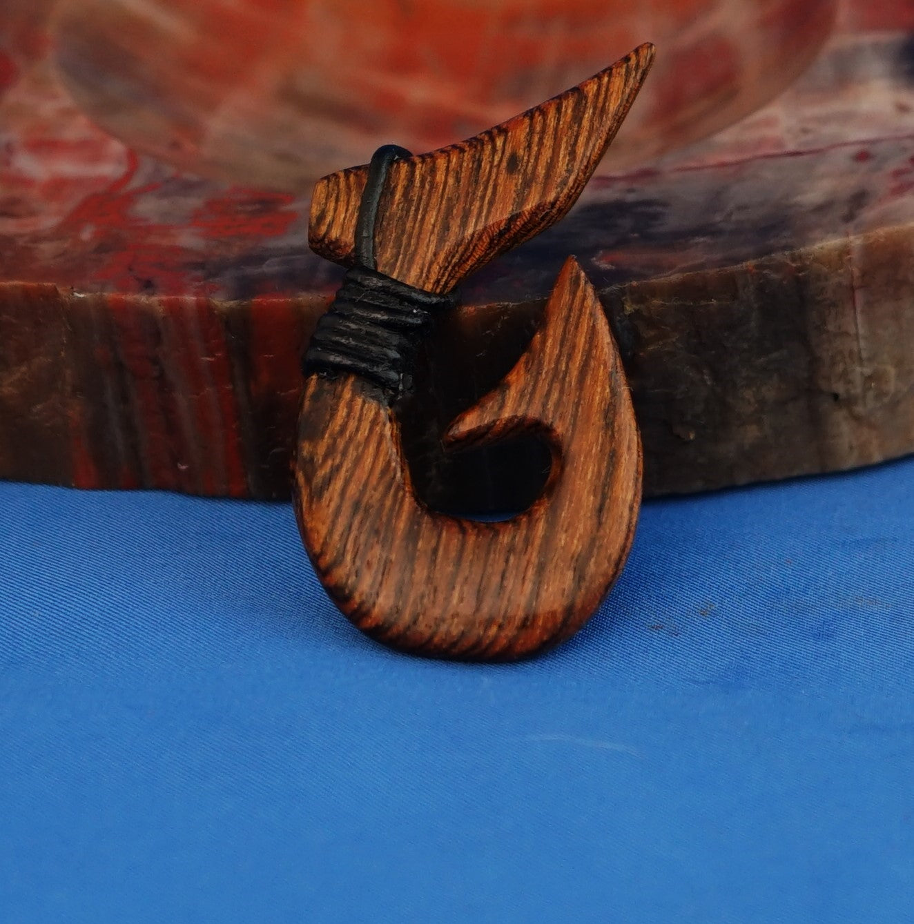 Maui’s Fish Hook Zebra Wood