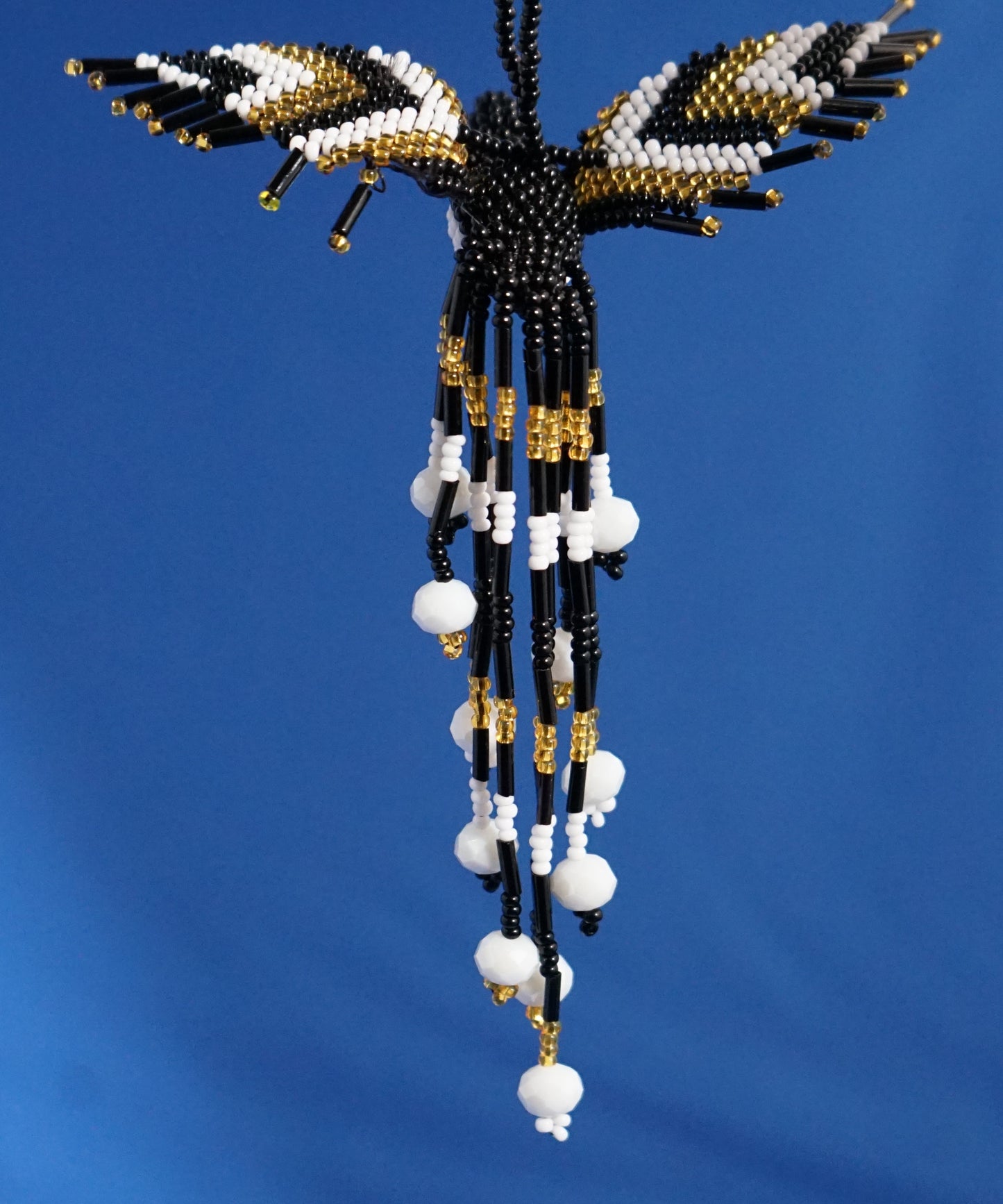 Beaded Hummingbird 5 1/2 " long