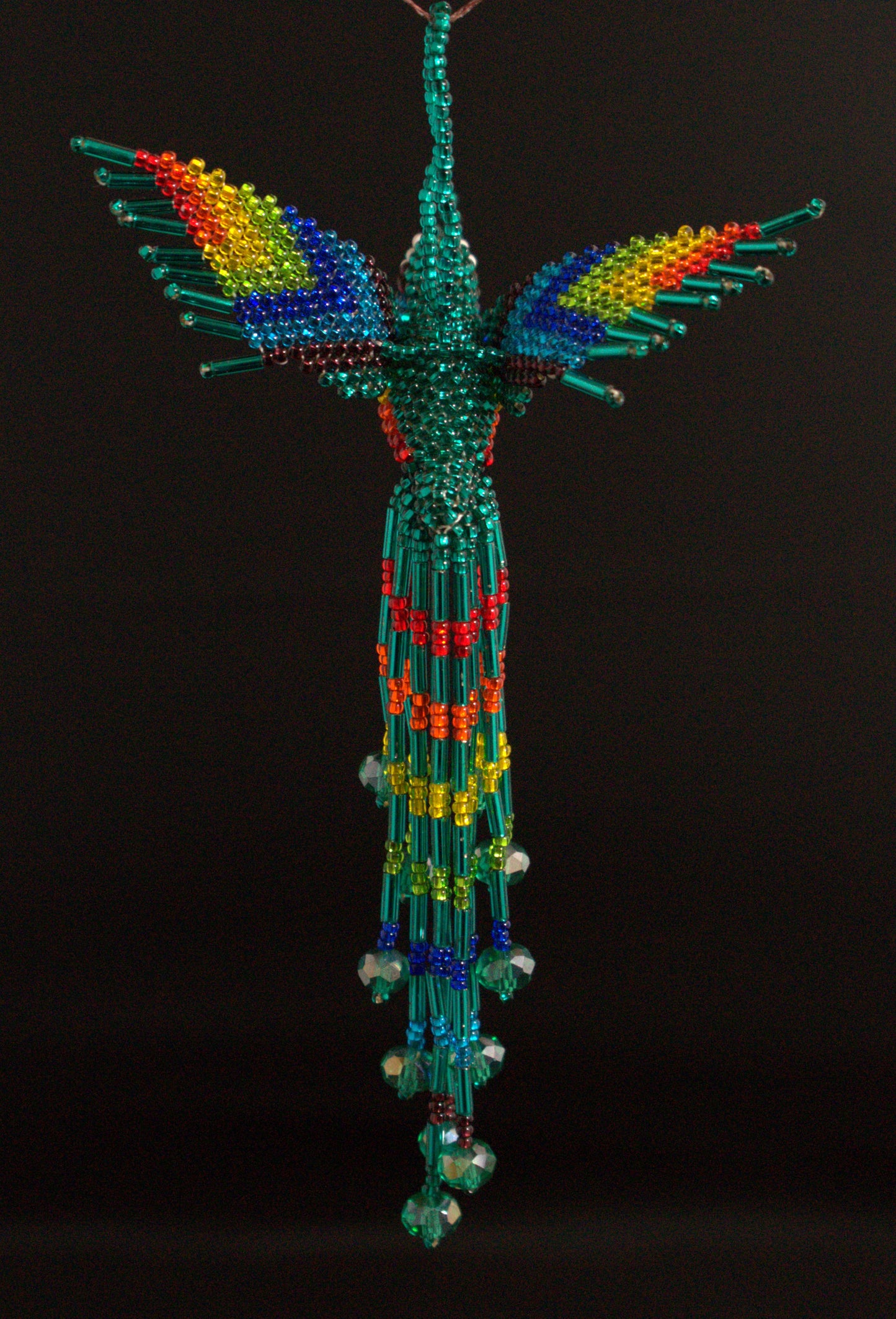 Beaded Hummingbird 5 1/2 " long