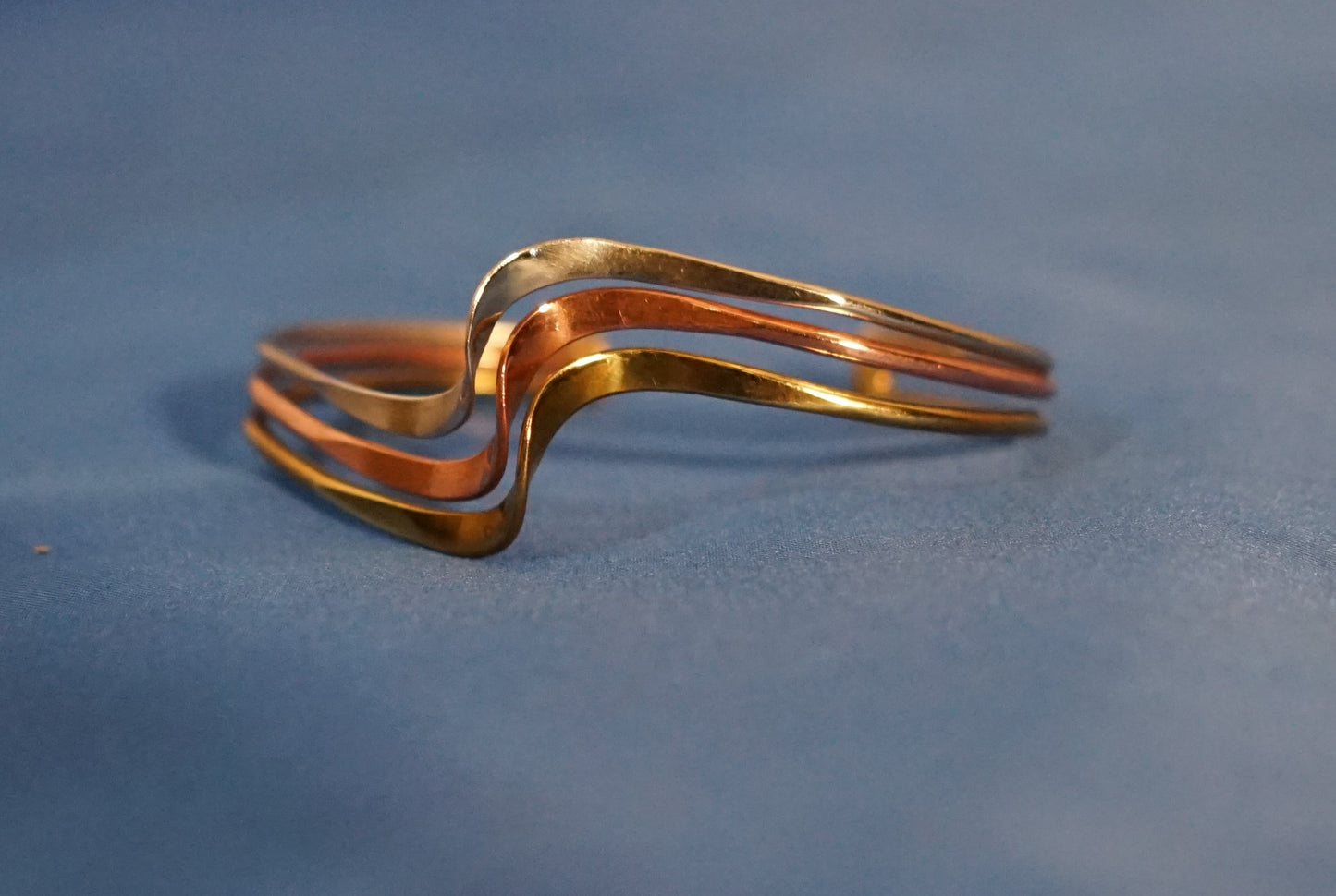 Copper Wave Bracelet