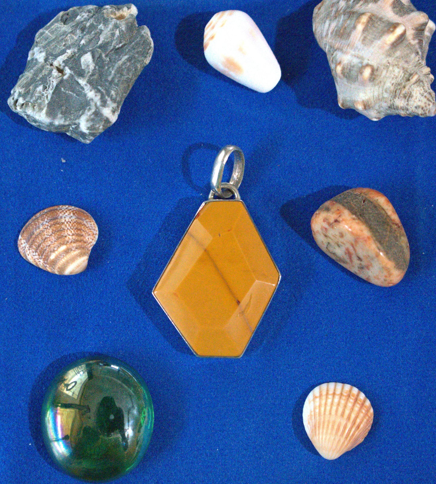 Natural Yellow Zed Pendant