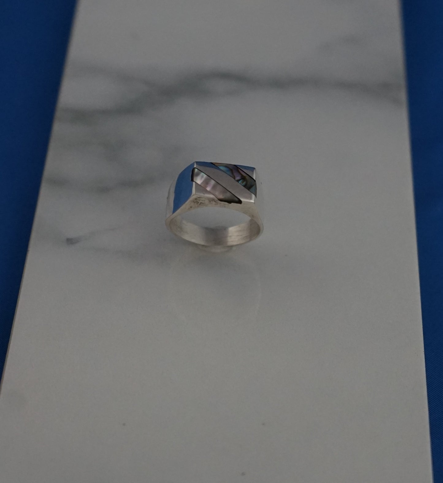 Mother Of Pearl Inlay Ring