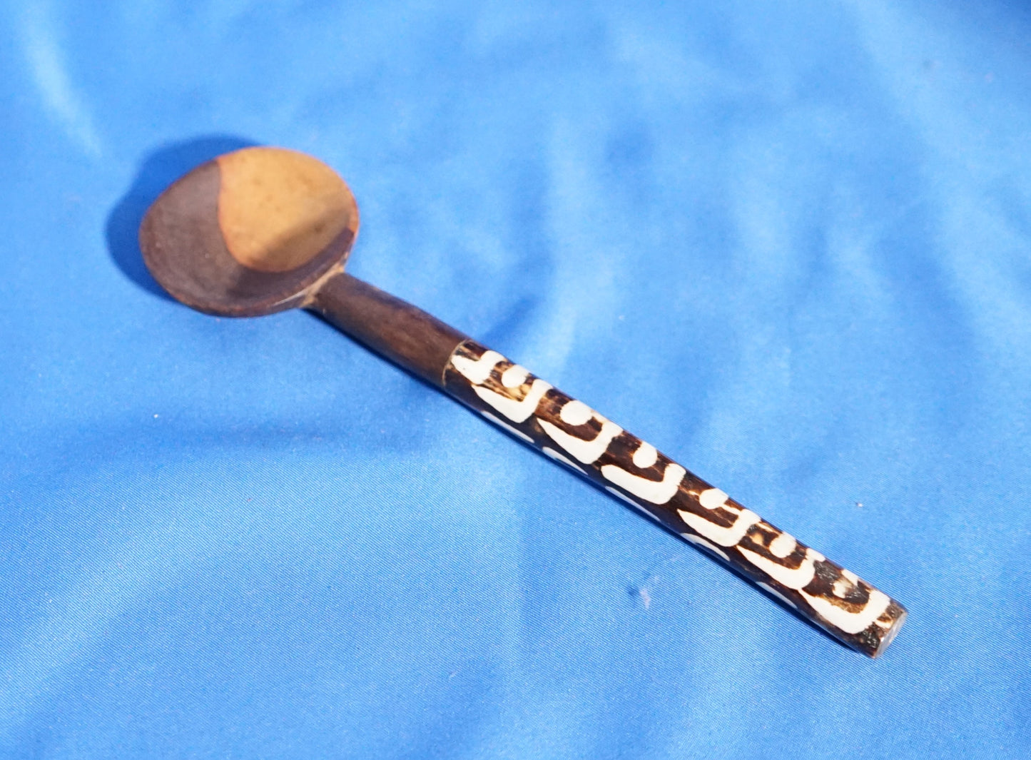 African Wood & Camel Bone spoon