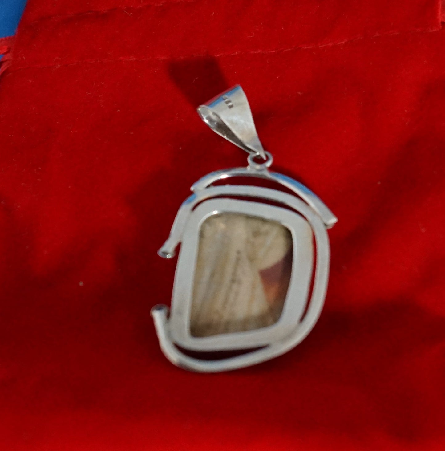 Abstract Agate Pendant