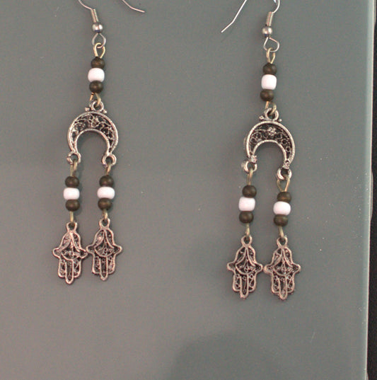 Filigree Sterling Silver Earrings