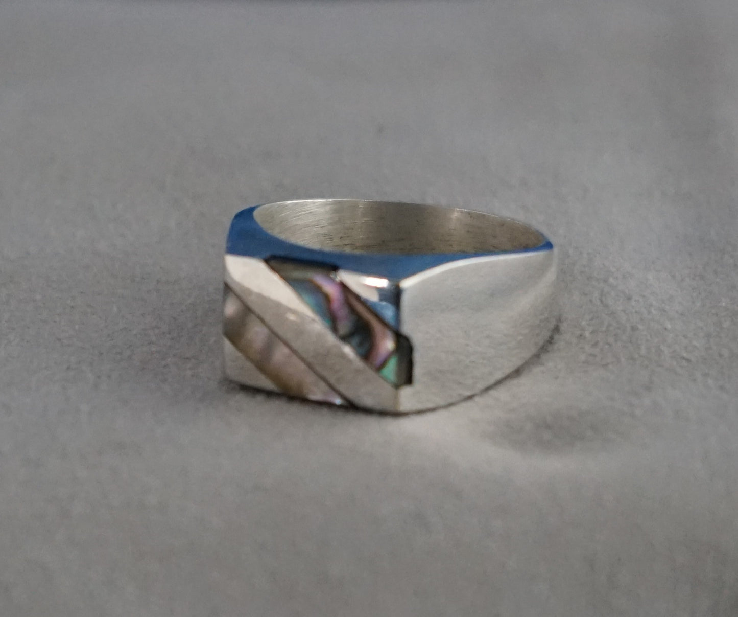 Mother Of Pearl Inlay Ring