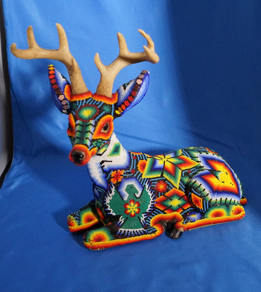 Huichol Beaded Deer