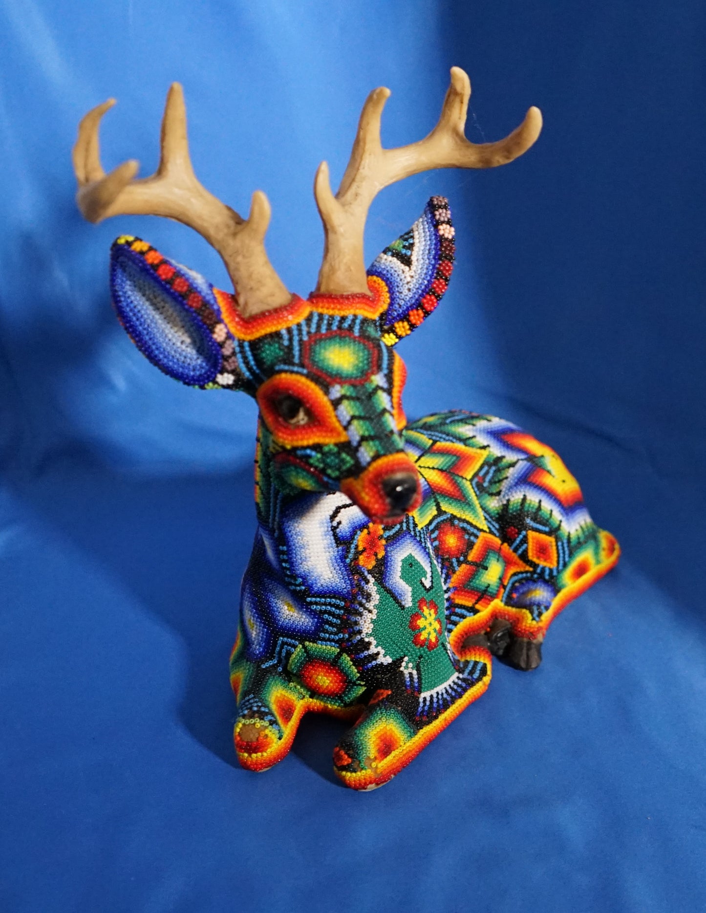 Huichol Beaded Deer