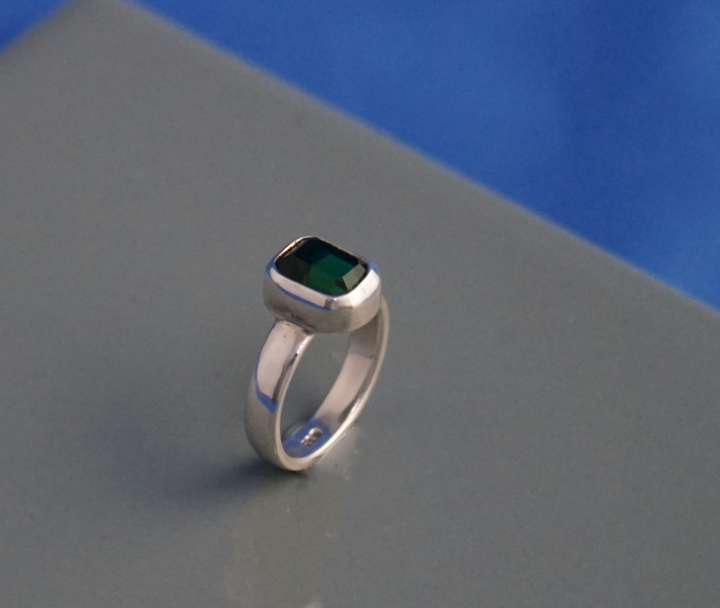 Tourmaline Cushion Ring