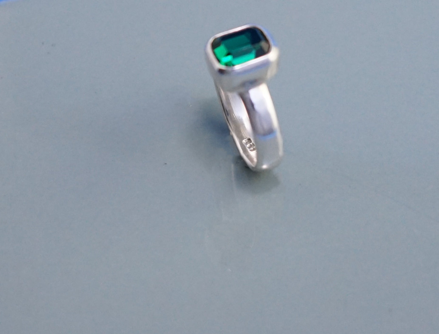 Tourmaline Cushion Ring