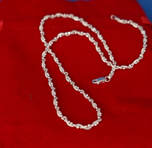 16 " Sterling Silver Necklace