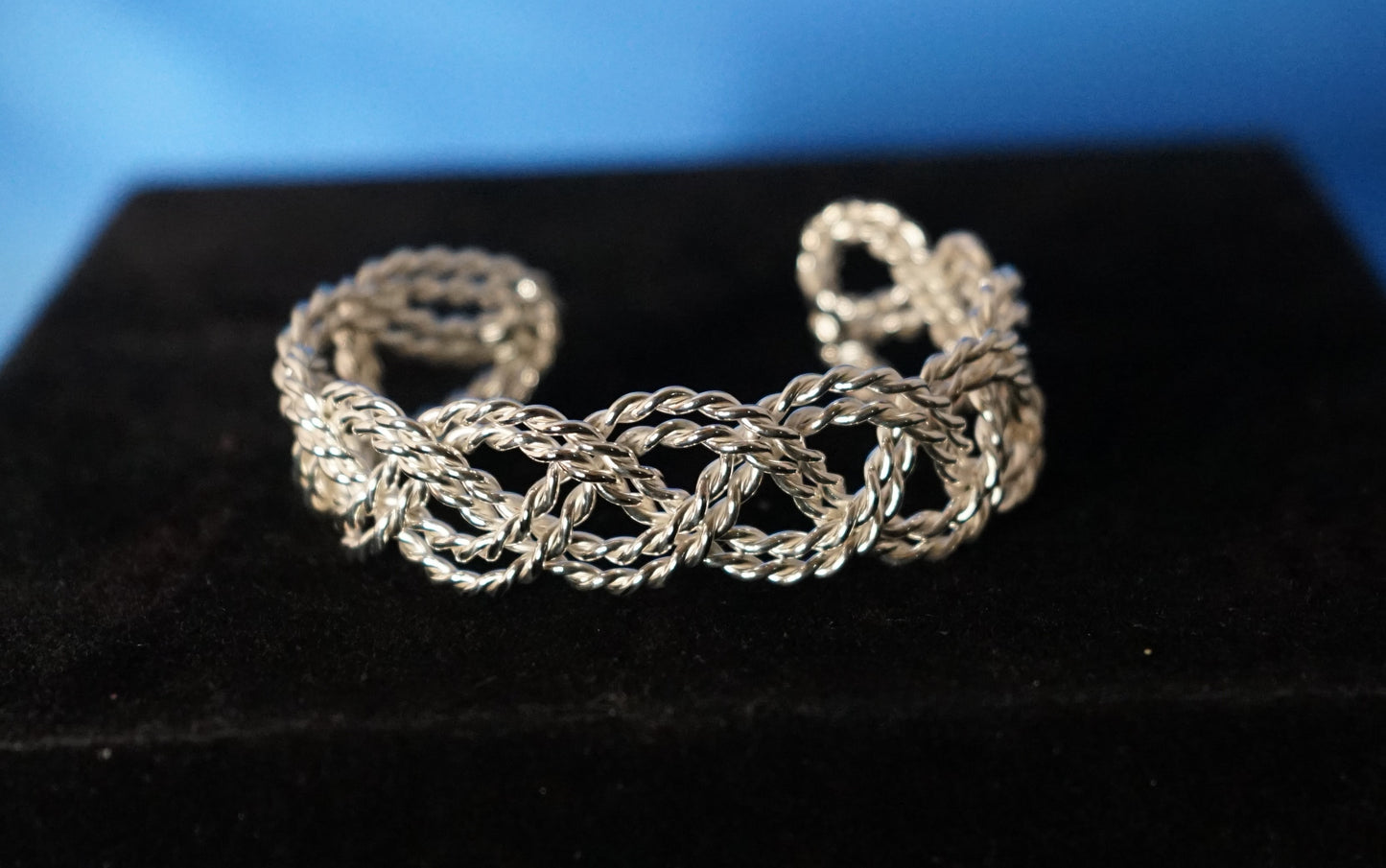 Sterling Silver Twisted Bracelet