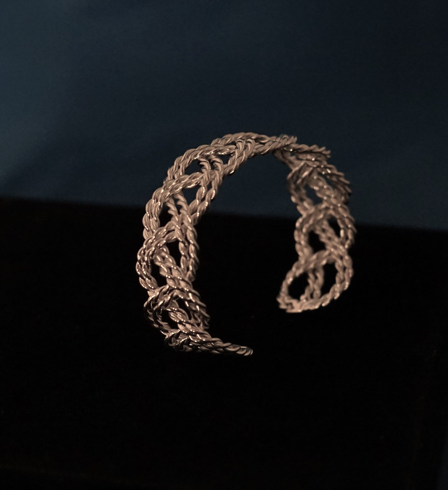 Sterling Silver Twisted Bracelet