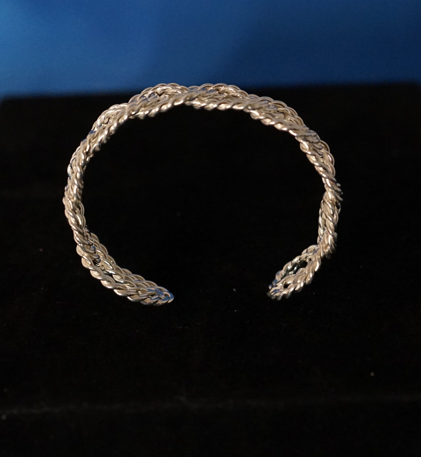 Sterling Silver Twisted Bracelet