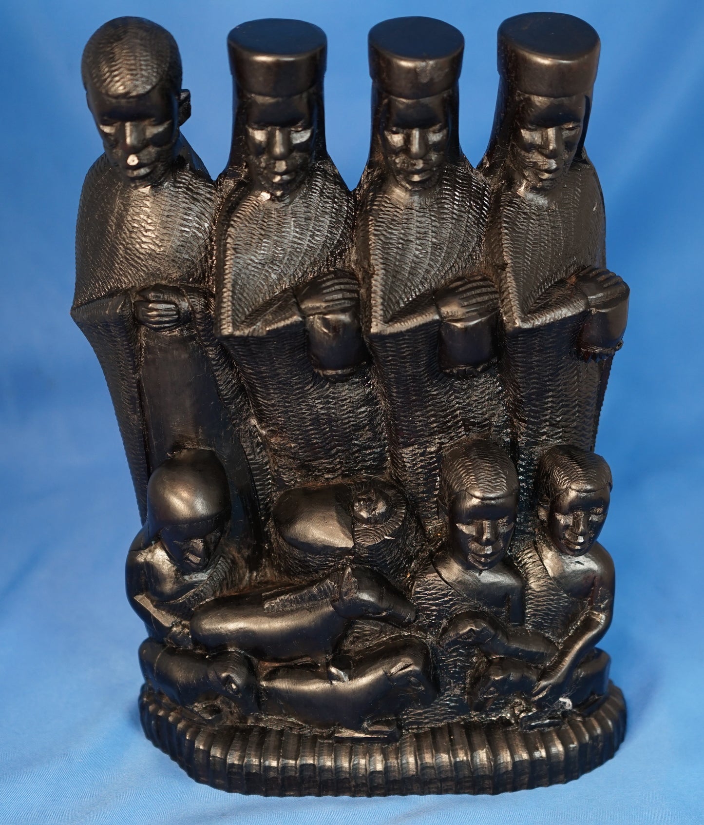 African Wise Men Sculpture