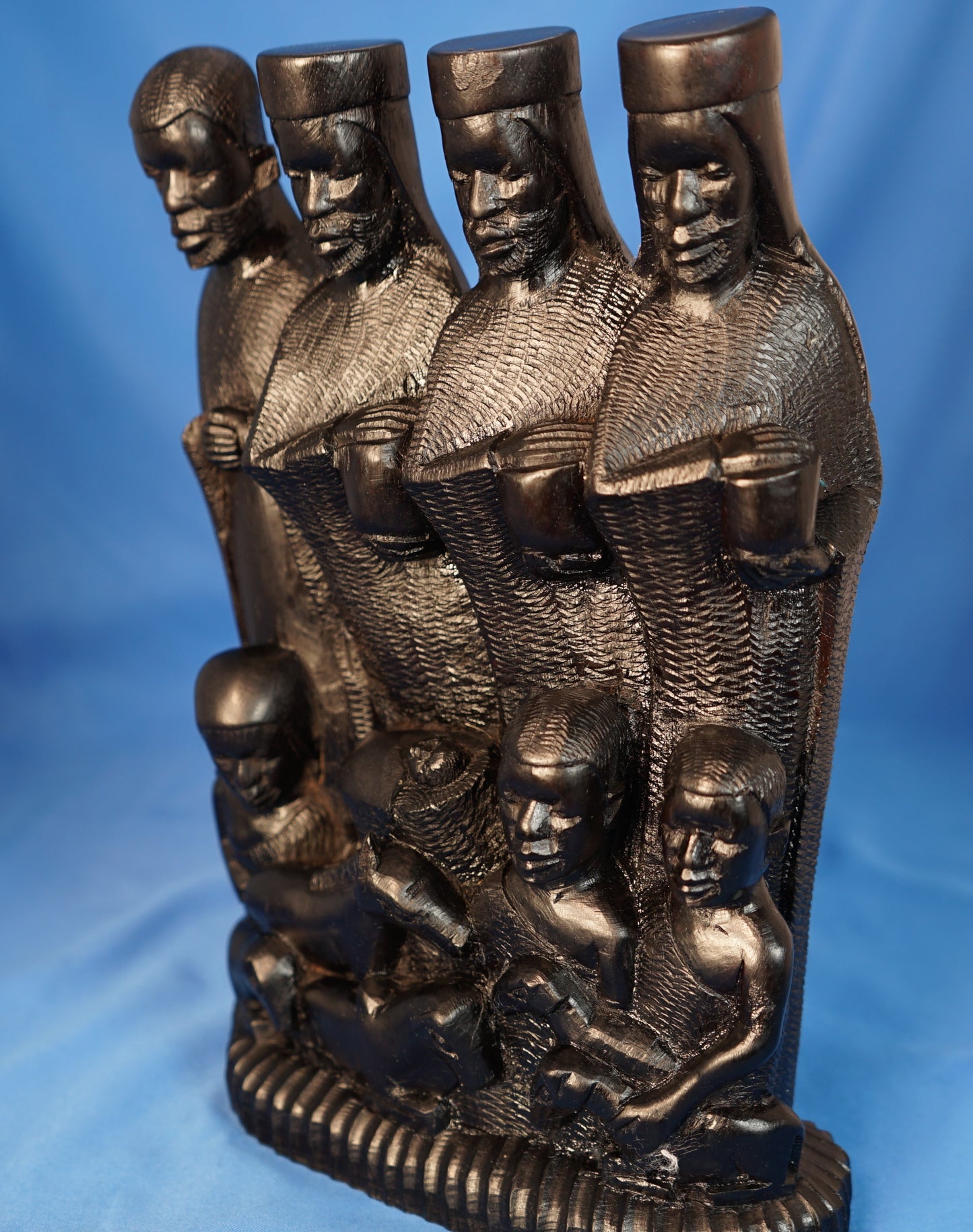 African Wise Men Sculpture