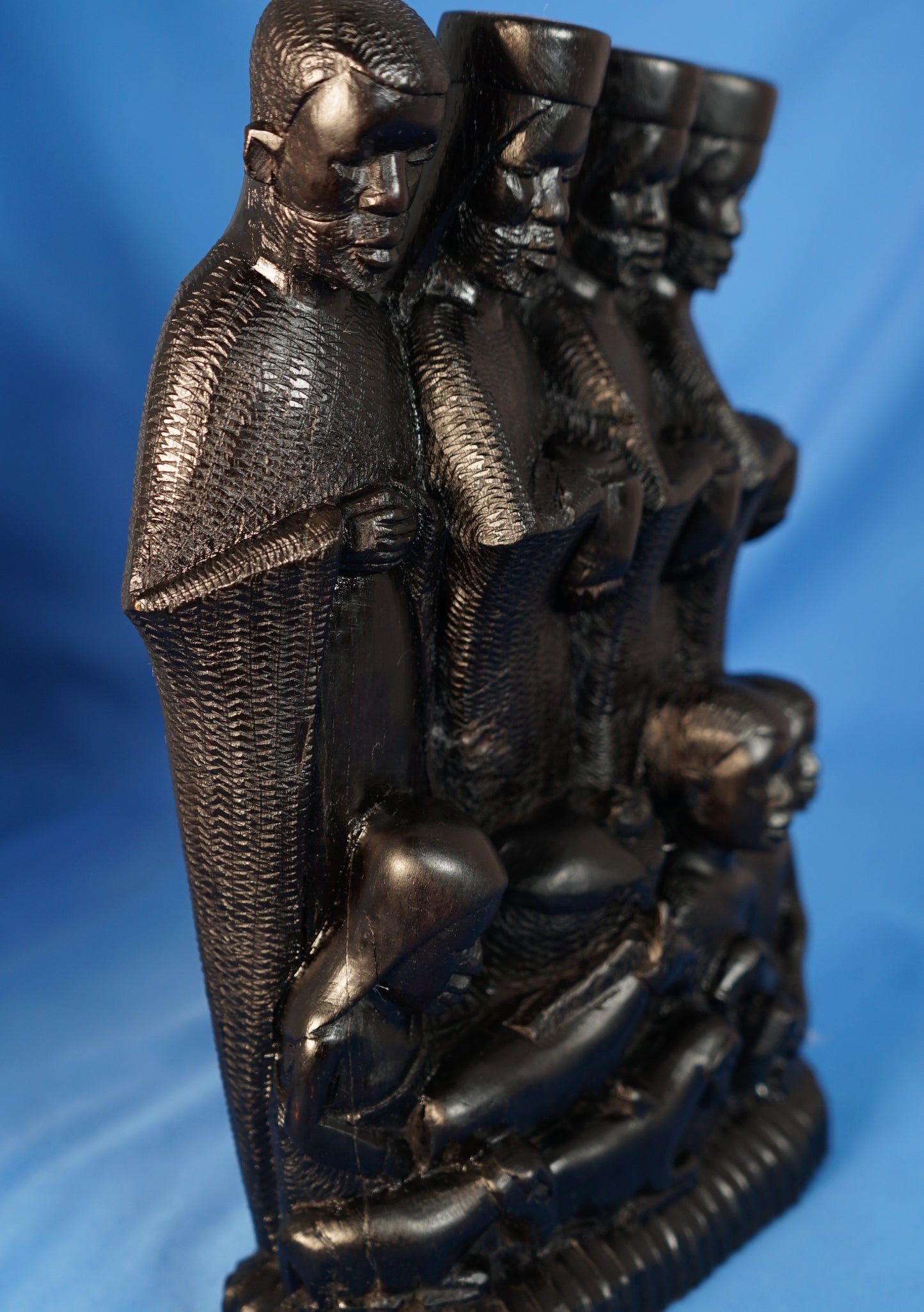 African Wise Men Sculpture