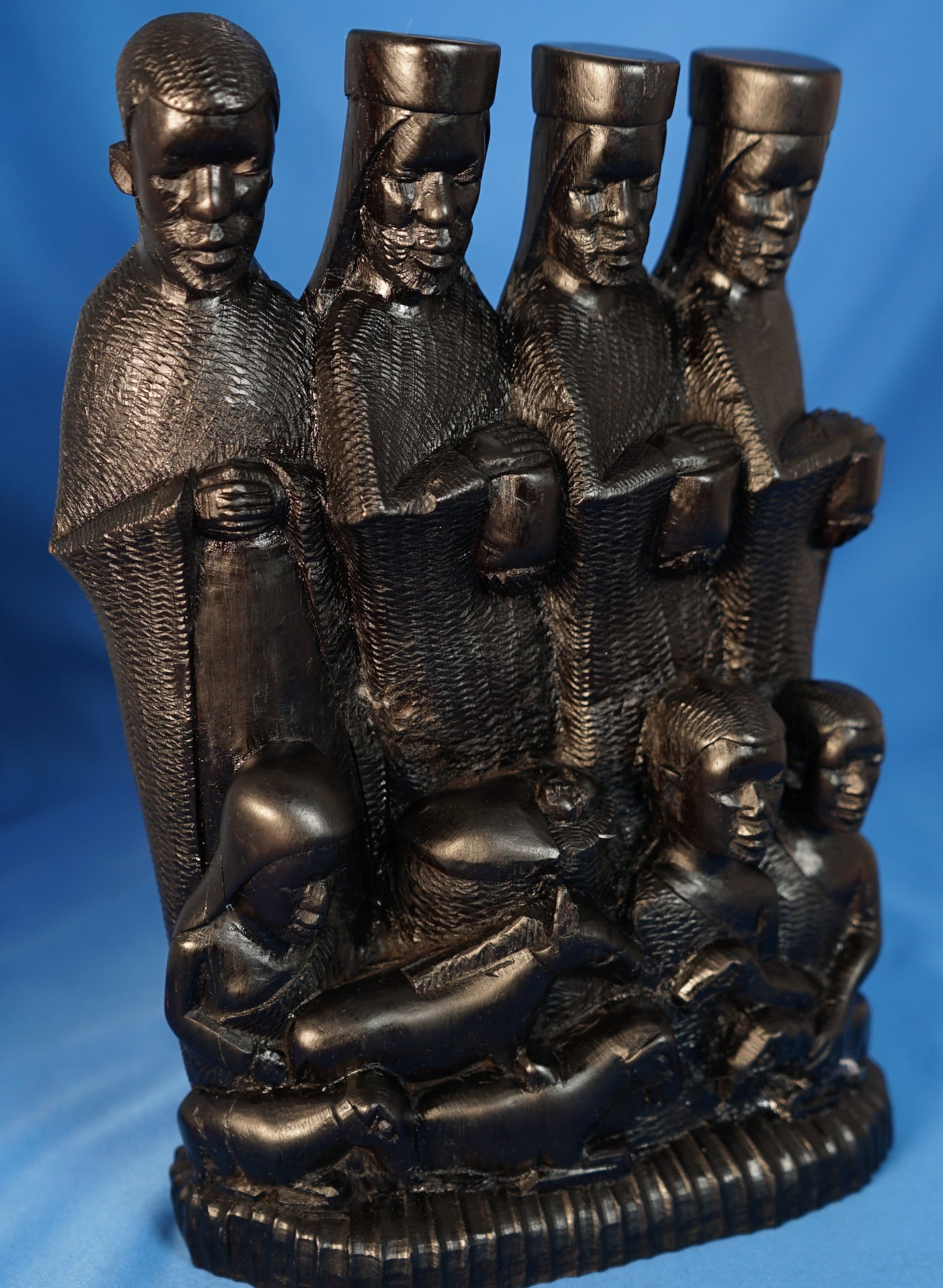 African Wise Men Sculpture